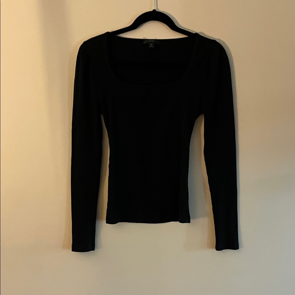J. Crew Elegant Black Sweater